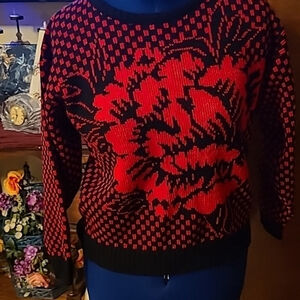 Pour Le Chic vintage sweater made in USA. (#659)
